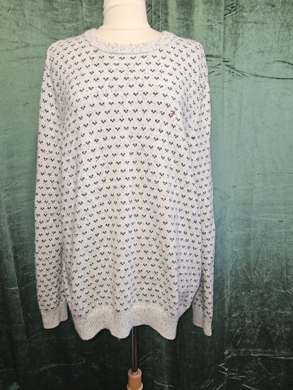 Vintage Tommy Hilfiger Birdseye Knit Crewneck Sweater